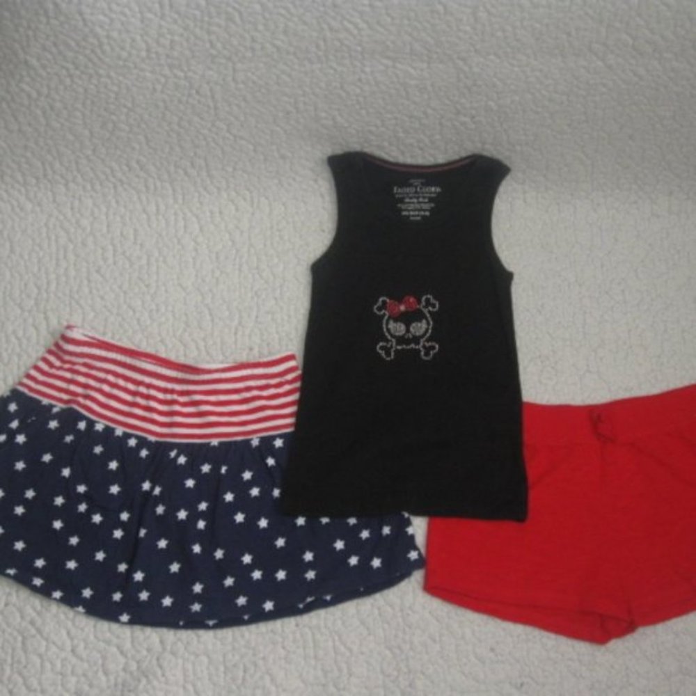 5/$30 Girls Tank Top/Skirt/Shorts Bundle